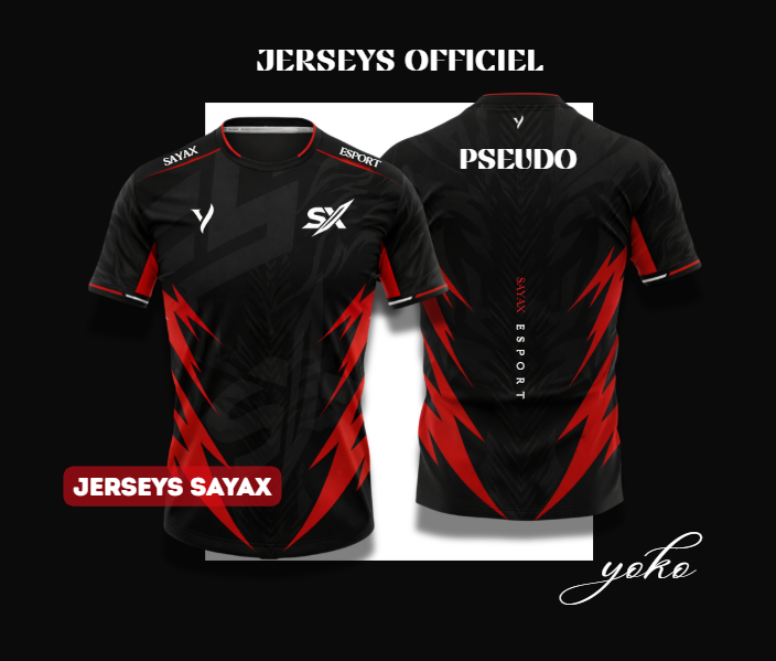 Maillot 2026 Sayax Esport