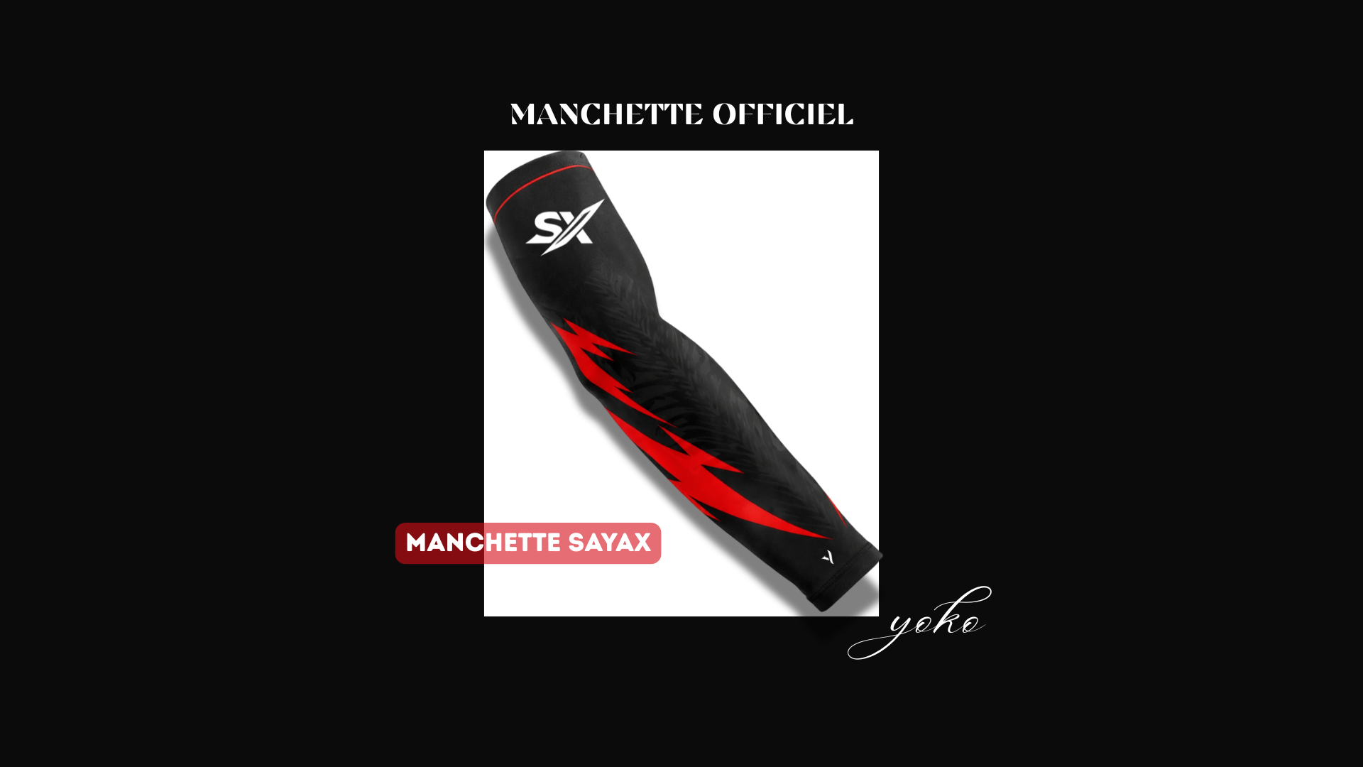 Manchette 2026 Sayax Esport