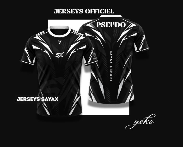 Maillot 2026 / 2027 Sayax Esport